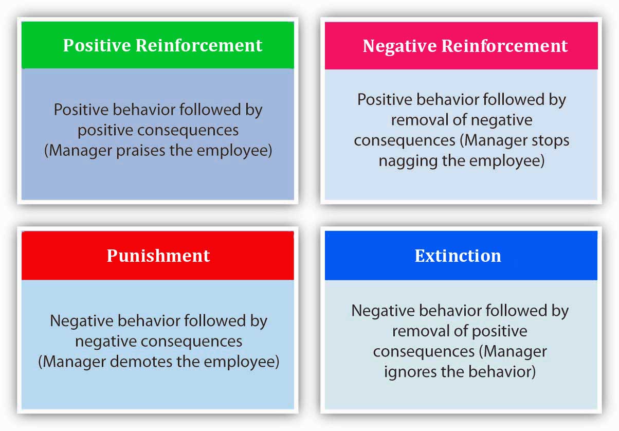 reinforcement theory examples