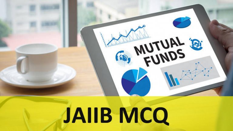 Mutual Funds MCQ JAIIB