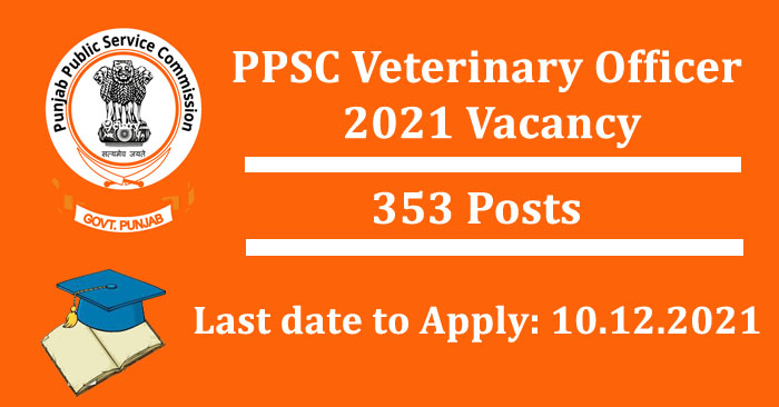ppsc Veterinary Officer 2021