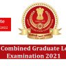 SSC Combined Graduate Level Examination 2021