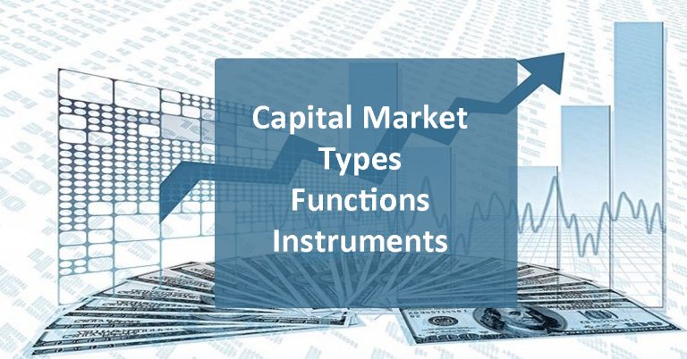 Capital Market Meaning types functions